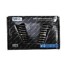 Набір ключів комбінованих 12шт (6-22мм) пластиковий холдер 60312, фото 4