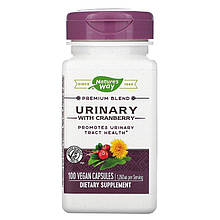 Комплекс для сечовивідних шляхів Nature's Way "Urinary with Cranberry" на основі журавлини, 1260 мг (100 капсул)
