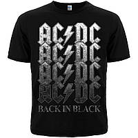 Футболка AC/DC "Back In Black" (black), Размер S