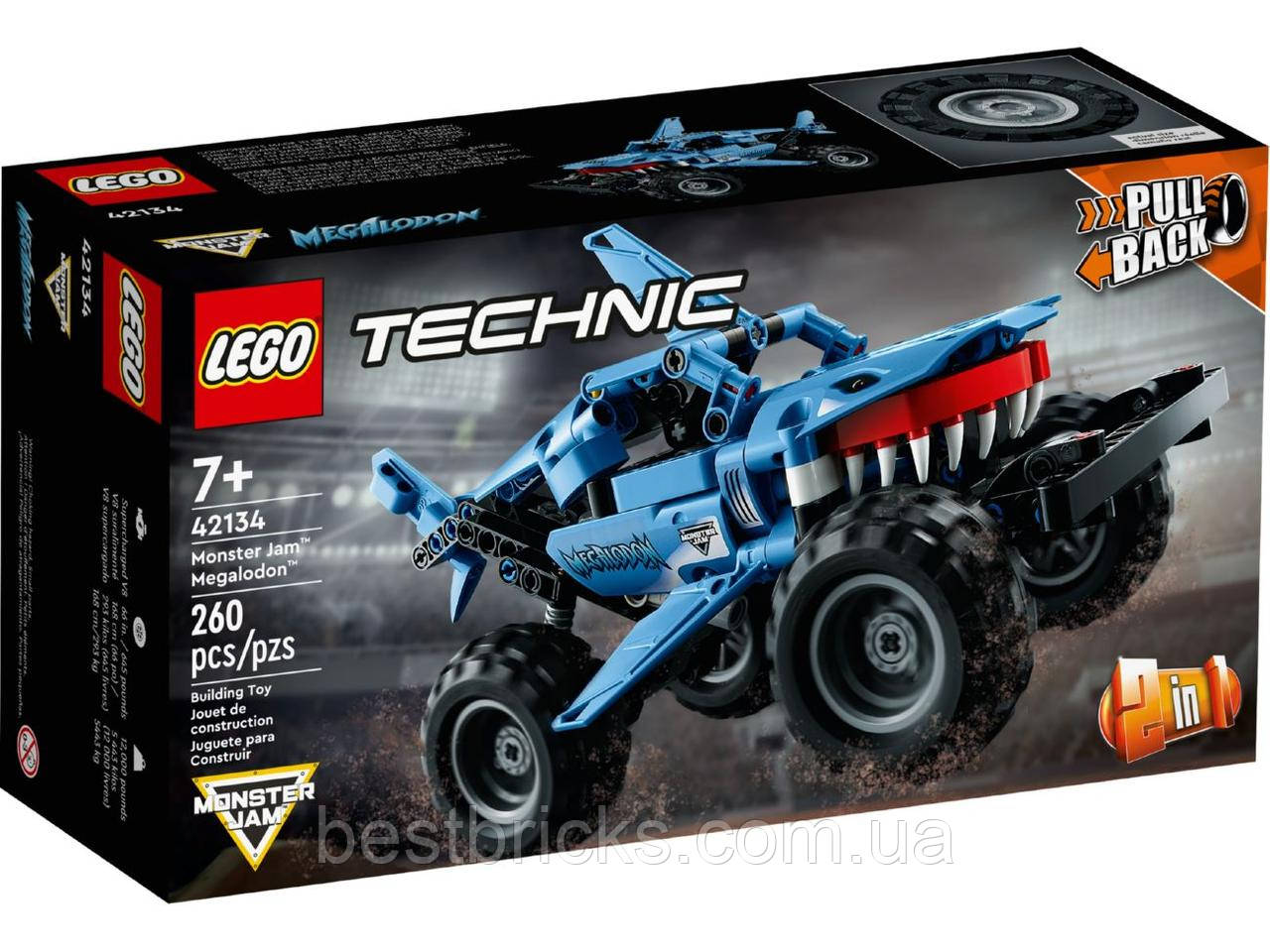 Lego Technic Monster Jam Megalodon 42134, фото 1