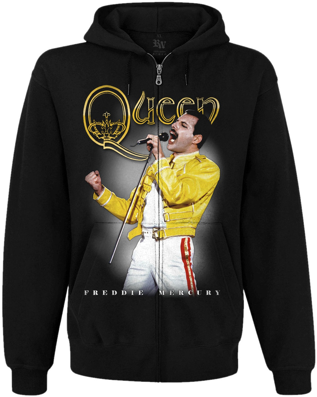 Худі Queen (Freddie Mercury) на блискавці, Розмір L
