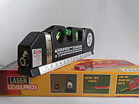 Лазерный уровень нивелир Fixit Laser Level Pro 3 Рулетка, уровень