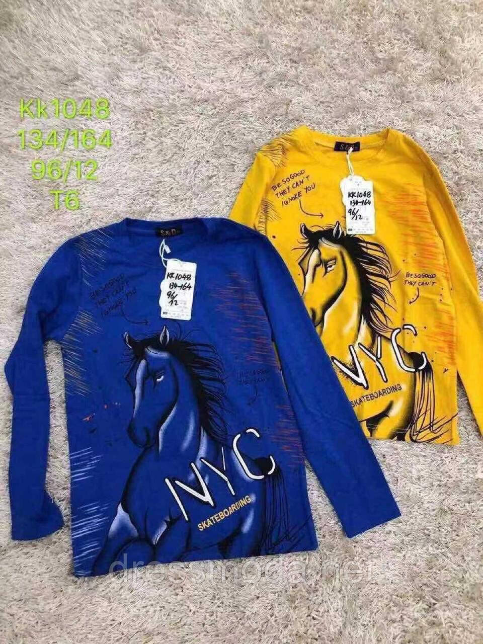 Лонгслів для хлопчиків S&D 134-164p.p.