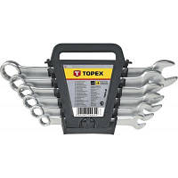 Набор инструментов Topex ключей комбинированных 8-17 мм, 6 шт. (35D755)