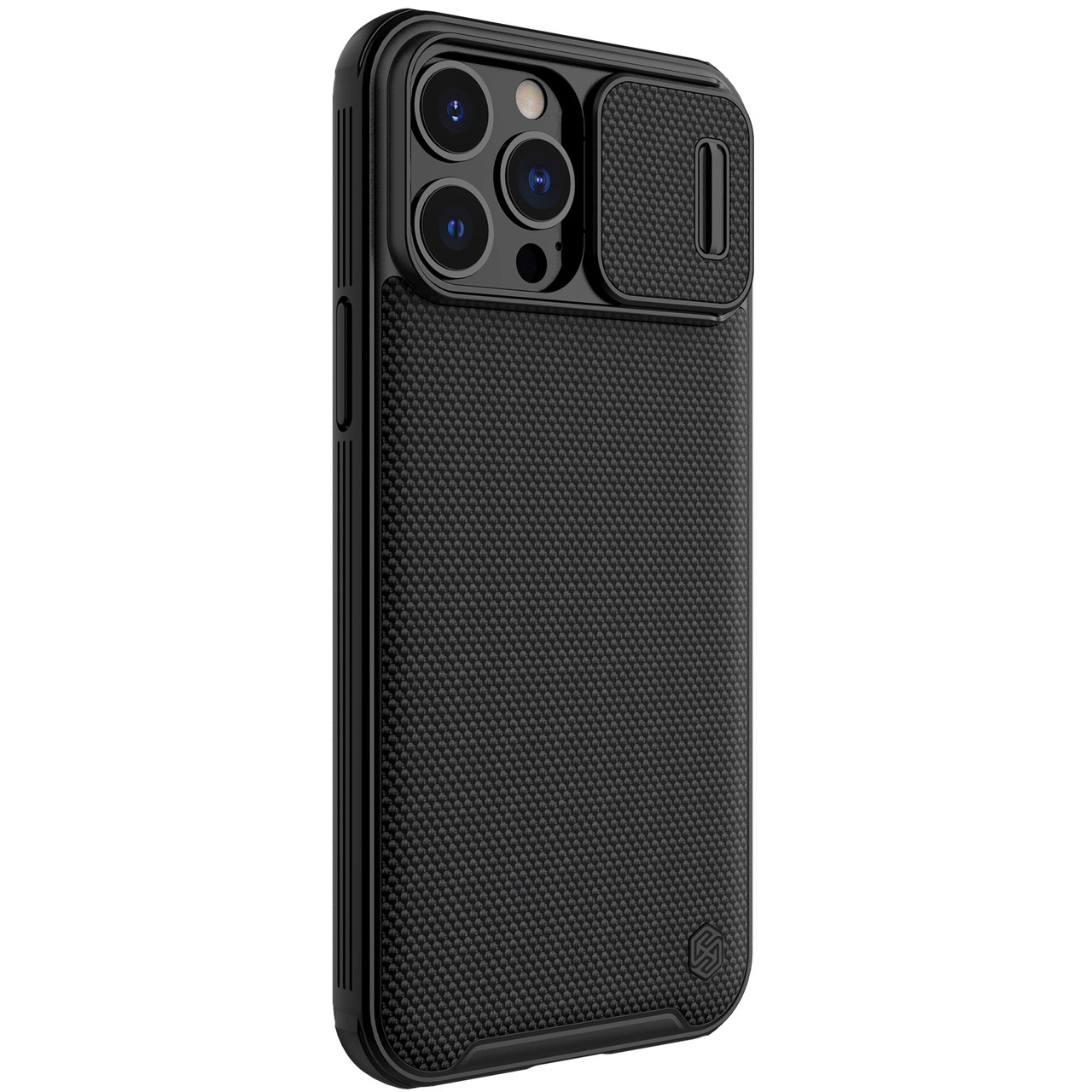 Захисний чехол Nillkin для Apple iPhone 13 Pro Max (Textured Pro Magnetic Case) Black із захистом камери, фото 1