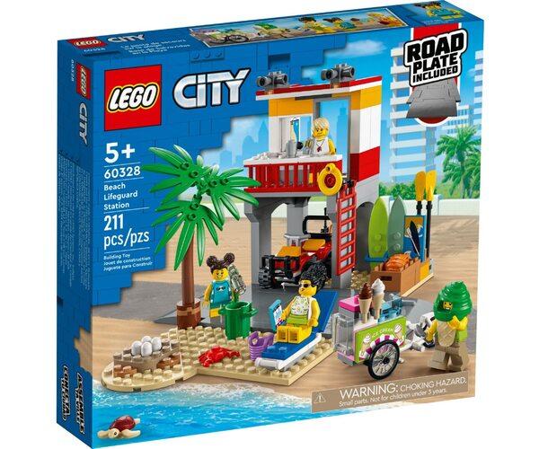 Lego City Пост рятувальників на пляжі 60328