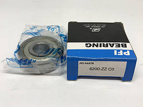 Підшипник 6200 ZZ C3, 80200 (10*30*9) PFI USA ORIGINAL!!!!