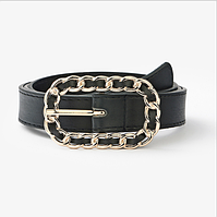 Ремінь NUOYA унісекс чорний 02387