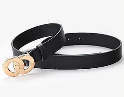 Ремінь NUOYA жіночий чорний 02389