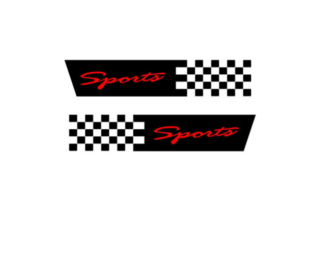 Наклейка на авто AIWA 02532, фото 1