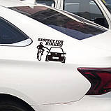 Наклейка на авто AIWA 02612, фото 2