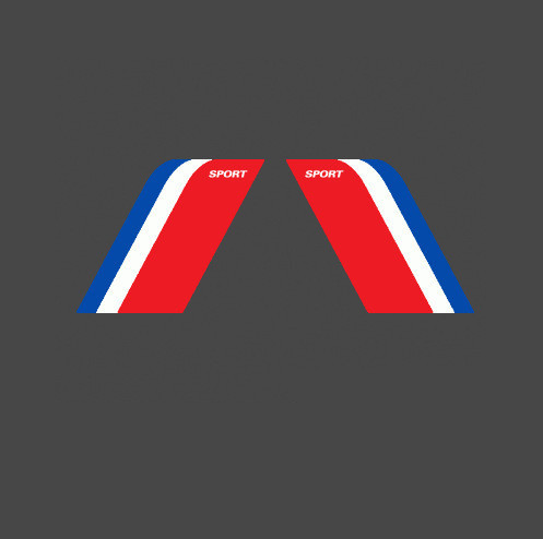 Наклейка на авто AIWA 02634, фото 1