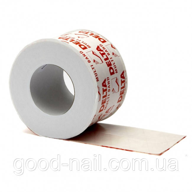 Універсальний скотч для проклеювання гідро - і пароізоляційних плівок Dorken DELTA-MULTI-BAND M 100, фото 1