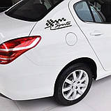 Наклейка на авто AIWA 02655, фото 4