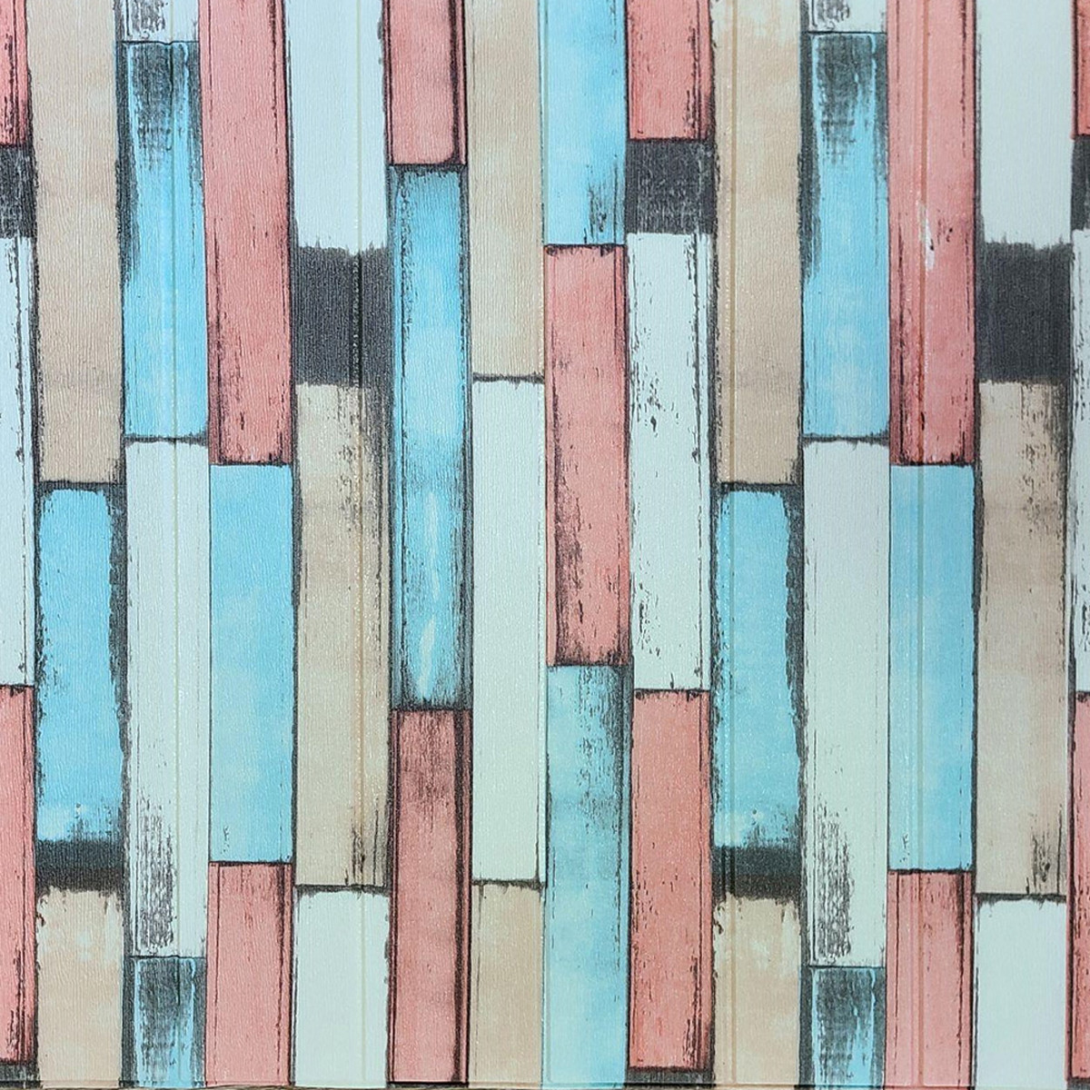 Самоклейна декоративна 3D панель рожеве дерево 700x700x5 мм (050), фото 1