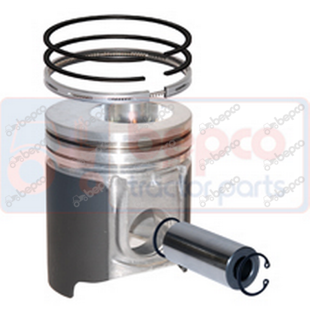 87801070 Поршень з кільцями Ø 111.76 двигуна Ford PowerStar 4.4 PowerStar 6.6, фото 1
