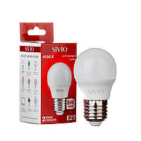 Светодиодная лампа SIVIO 8Вт G45 E27 4100K нейтральная белая