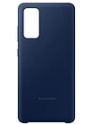 Оригінальний чохол Samsung Silicone Cover Navy для Galaxy S20 FE SM-G780, фото 3