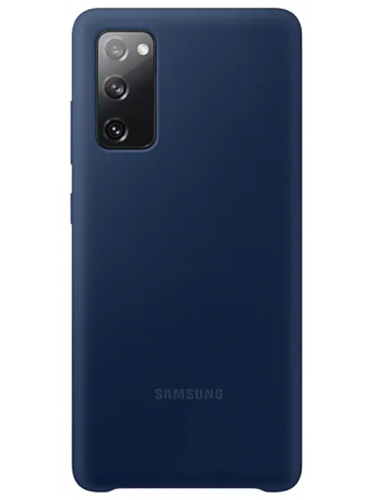 Оригінальний чохол Samsung Silicone Cover Navy для Galaxy S20 FE SM-G780