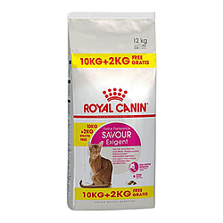 Корм Royal Canin Exigent Savour для вибагливих котів 10 кг + 2 кг у подарунок