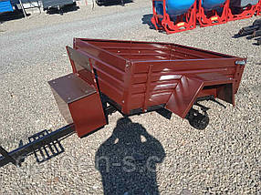 ПРИЦЕП МОТОБЛОЧНИЙ ВІДКИДНОЇ МІНІ БУКУВАННЯ (1050*1400*350, БЕЗ КОЛІС), фото 3