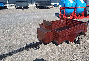 ПРИЦЕП МОТОБЛОЧНИЙ ВІДКИДНОЇ МІНІ БУКУВАННЯ (1050*1400*350, БЕЗ КОЛІС), фото 5