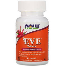 Вітаміни для дівчат Now EVE Superior women's Multi (90 таблеток.)