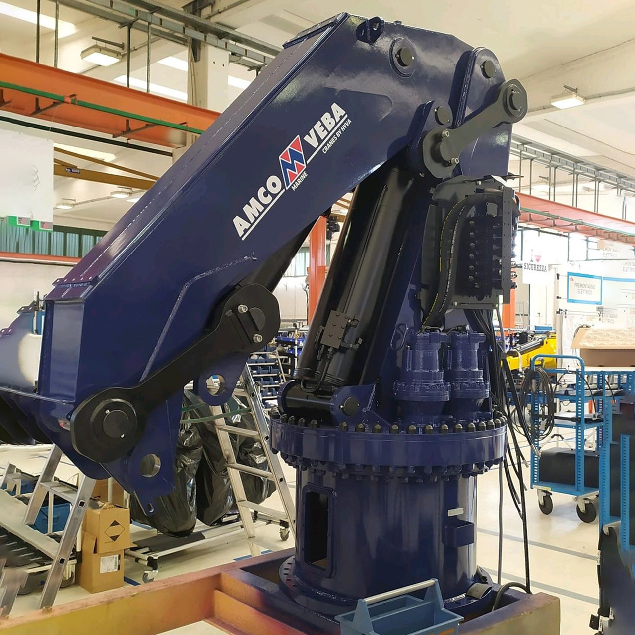 Морський шарнірно-зчленований кран Amco Veba Marine VR65FM, фото 1