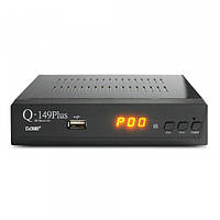 Ресивер Q-Sat Q-149 PLUS DVB-C/T/T2 Пульт, що навчається, Метал, Процесор GX6701