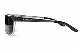 Поляризаційні окуляри BluWater Alumination-2 Silver Polarized (gray) сірі, фото 2