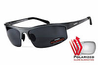 Поляризаційні окуляри BluWater Alumination-5 Gun Metal Polarized (gray) сірі