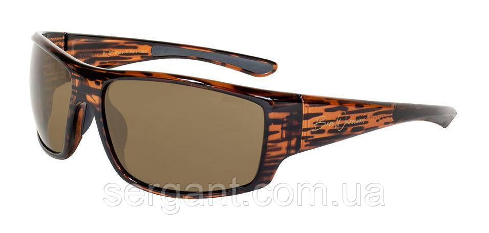 Поляризаційні окуляри захисні 2в1 BluWater Babe Winkelman Polarized (brown) коричневі - фото 1 - id-p1553212992