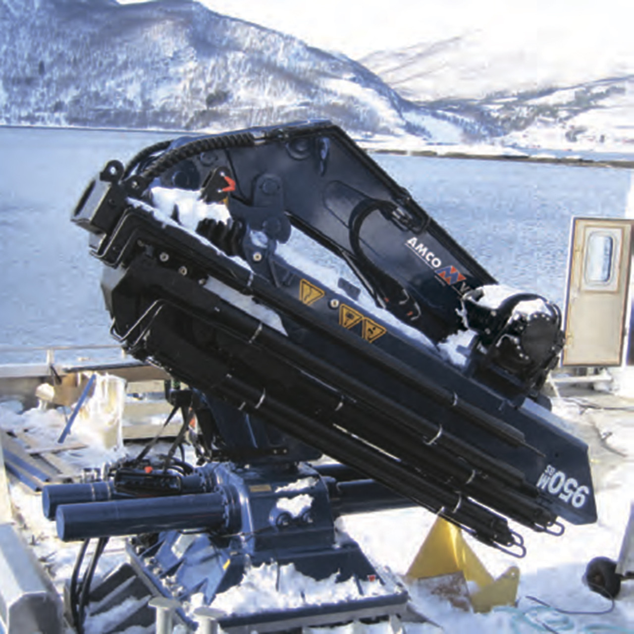 Морський шарнірно-зчленований кран Amco Veba Marine 933FM, фото 1
