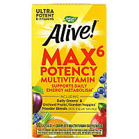 Мультивитамины для взрослых Nature's Way "Alive! Max6 Daily Multi-Vitamin" (90 капсул)
