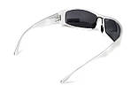 Окуляри захисні відкриті Global Vision BAD ASS-1 Silver (gray) сірі, фото 10