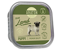 ARATON Puppy with Lamb корм для щенков с ягнёнком 0.150 кг