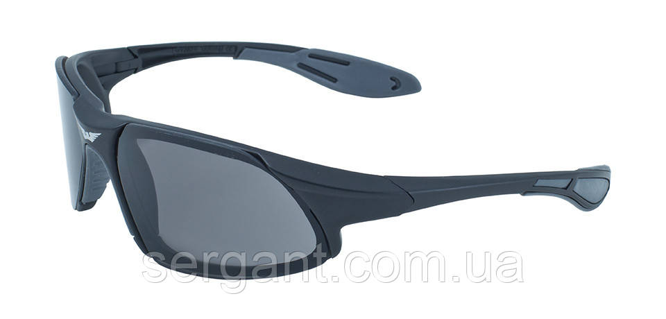 Окуляри захисні відкриті Global Vision Code-8 (gray) сірі