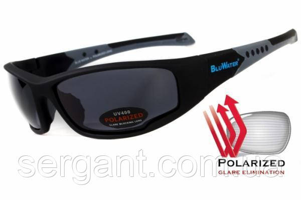 Поляризаційні окуляри BluWater Daytona-3 Polarized (gray) сірі