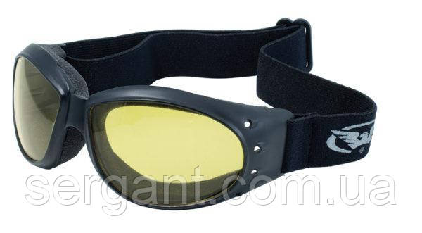 Окуляри захисні Global Vision Eliminator Photochromic (yellow), жовті фотохромні, фото 1