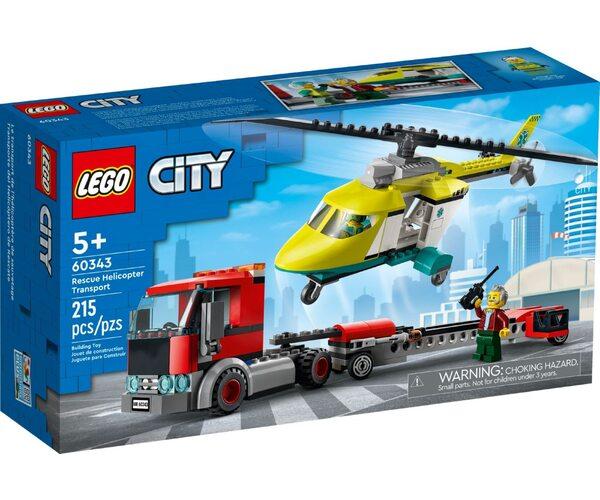 Lego City Вантажівка для рятувального вертольота 60343