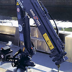 Морський телескопічний міні-кран Amco Veba Marine 605TFM