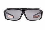 Поляризаційні окуляри BluWater Flip-IT Polarized (gray) сірі, фото 3