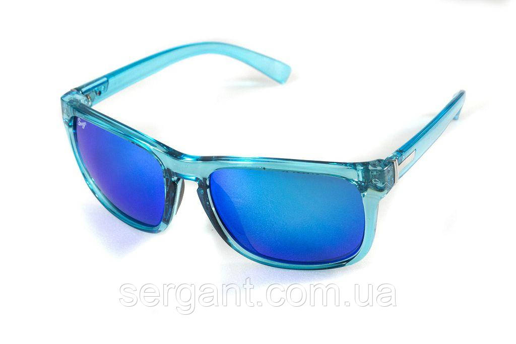 Окуляри захисні відкриті Swag Ga-Day (G-Tech™ blue) сині дзеркальні