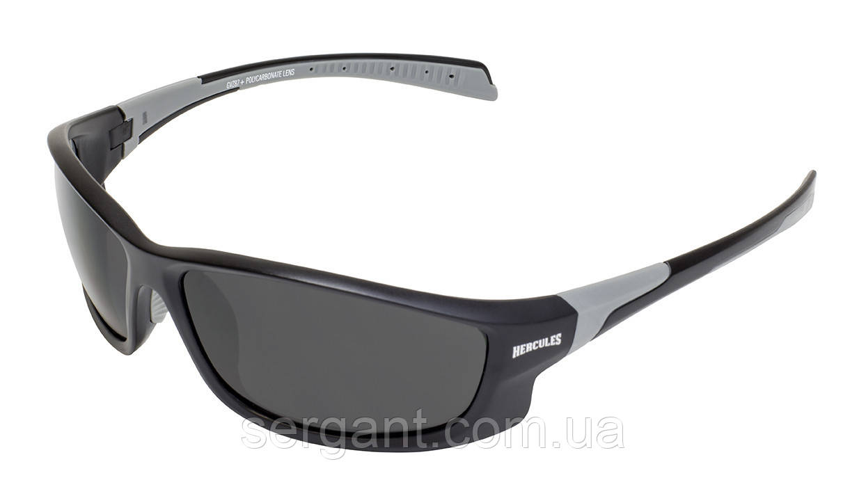 Окуляри захисні відкриті Global Vision Hercules-5 (gray) сірі