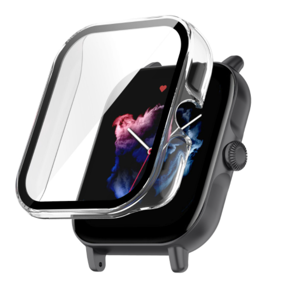 Чохол-накладка DK Пластик Soft-Touch Glass Full Cover для Xiaomi Amazfit GTS 3 (clear)