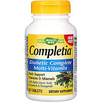 Мультивитамины для диабетиков Nature's Way "Completia Diabetic Complete Multi-Vitamin" (90 таблеток)