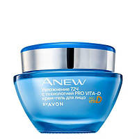 Крем-гель для лица "Увлажнение 72 ч.", 50 мл Anew Avon