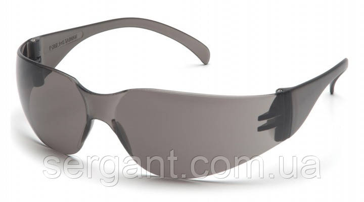 Окуляри захисні відкриті Pyramex Intruder (gray) сірі