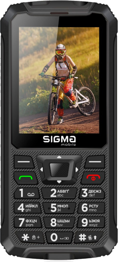 Sigma mobile X-treme PR68 Black Гарантія 1 рік