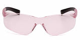 Окуляри захисні відкриті Pyramex Mini-Ztek (light pink) рожеві, фото 3
